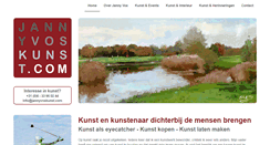 Desktop Screenshot of jannyvoskunst.com